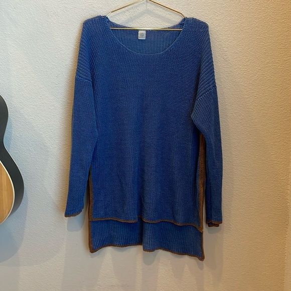 Eleventy 100% Linen Knit Sweater Size Medium - Picture 1 of 7